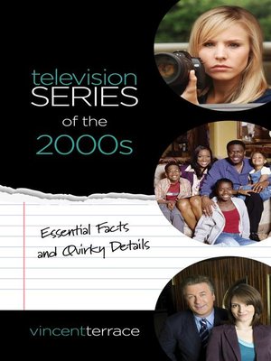 cover image of Television Series of the 2000s